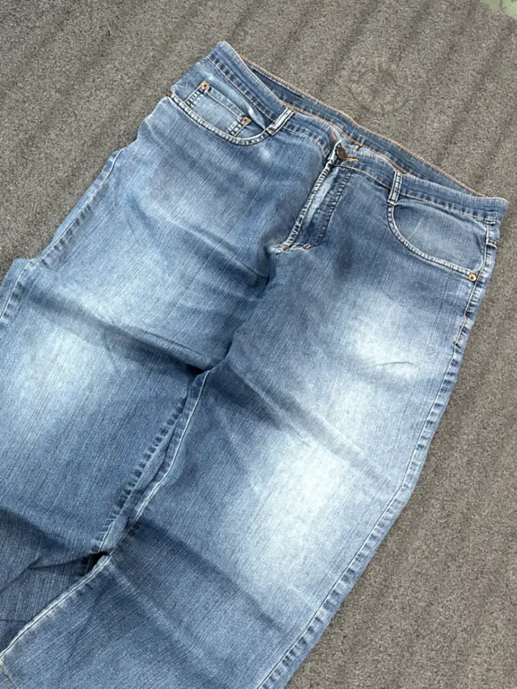 Denim Baggy Jeans - 36 - hover view