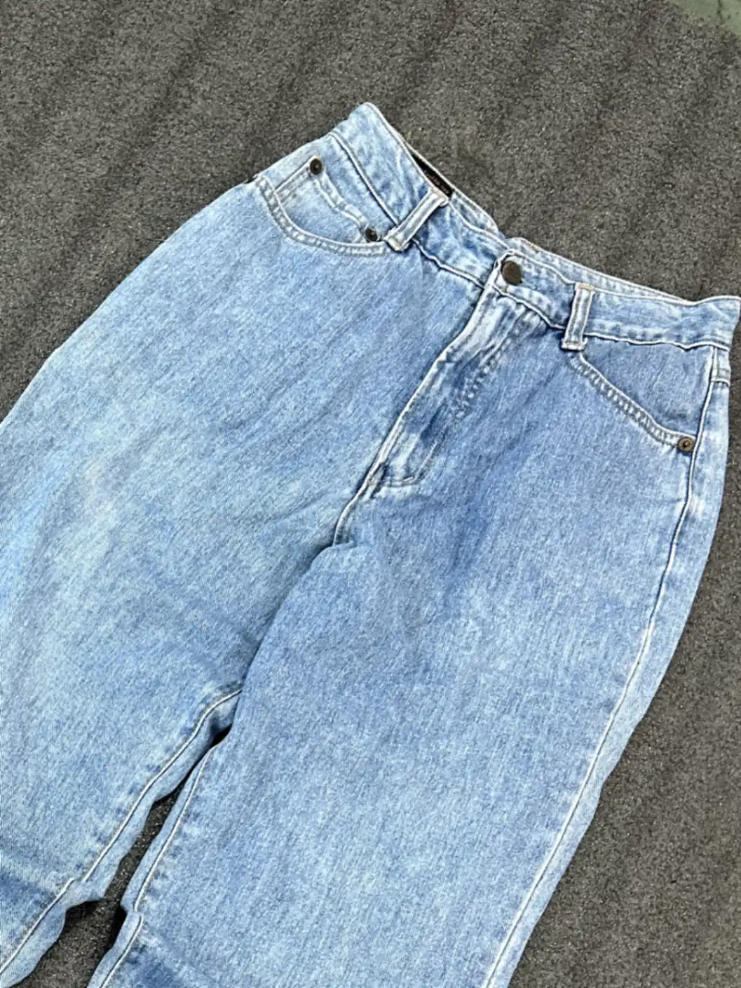 Denim Baggy Jeans - 26 - hover view