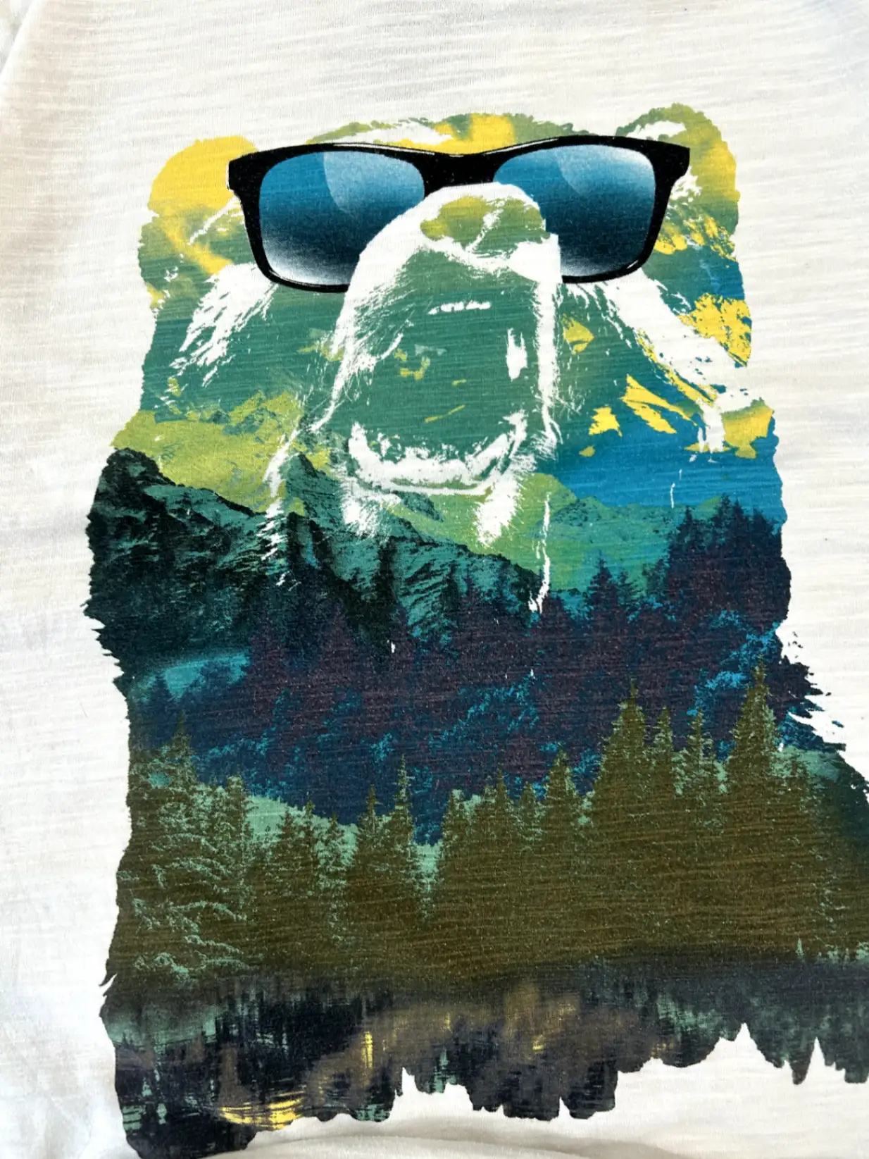 Front Printed tee - XS - hover view