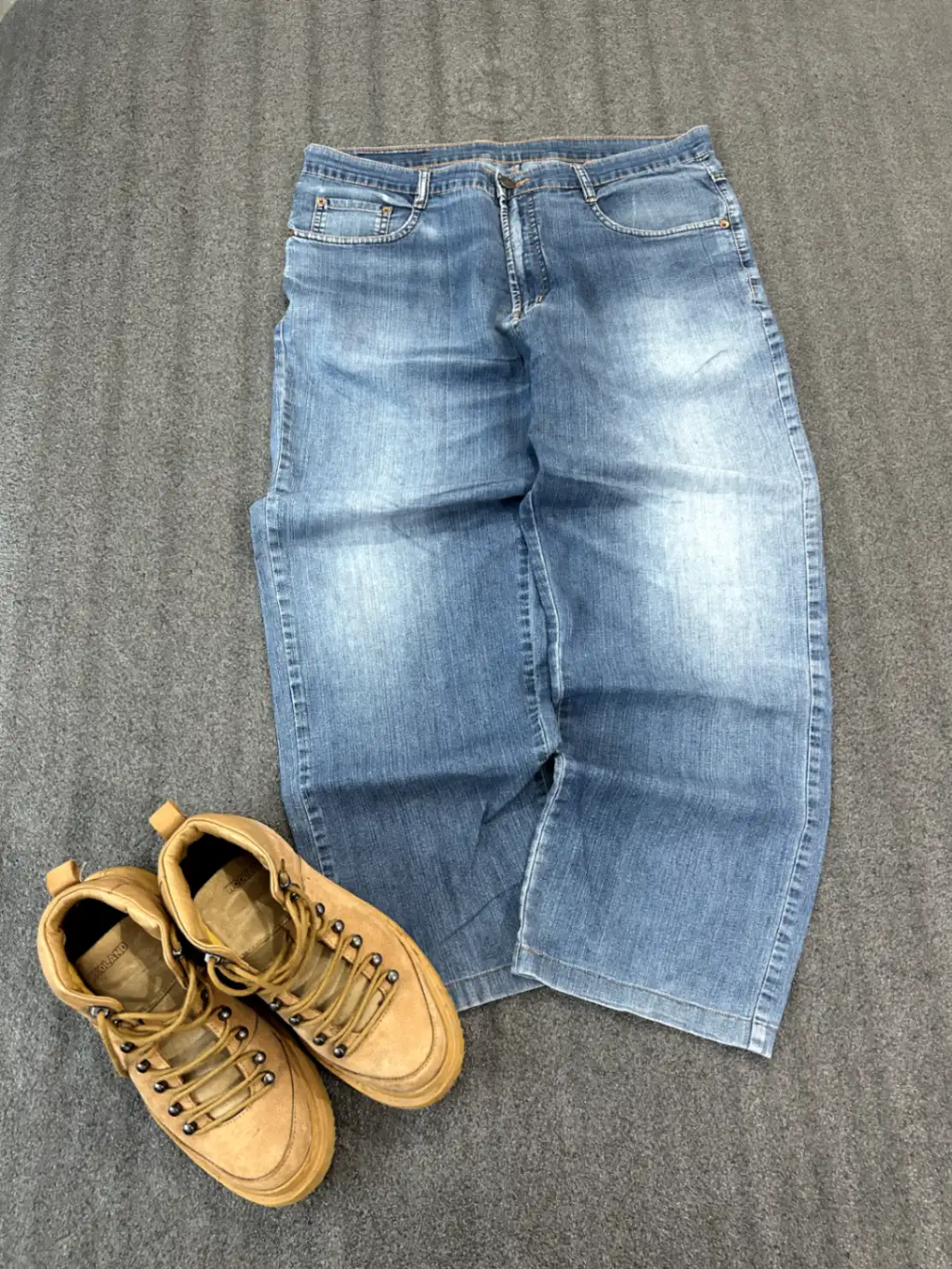Denim Baggy Jeans - 36