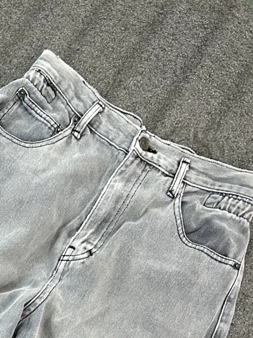 Baggy Denim Jeans - 28 - hover view