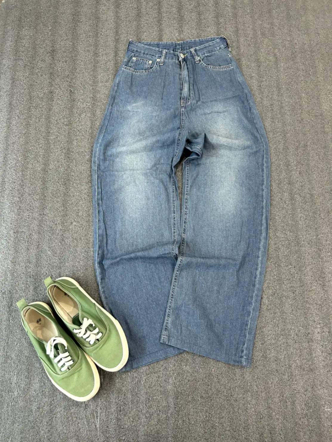 Denim Baggy Jeans - 24